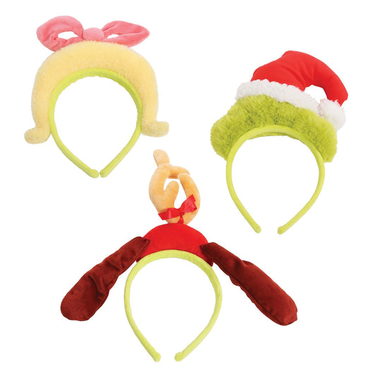 Grinch Max CLW Headbands, st/3 | Department 56