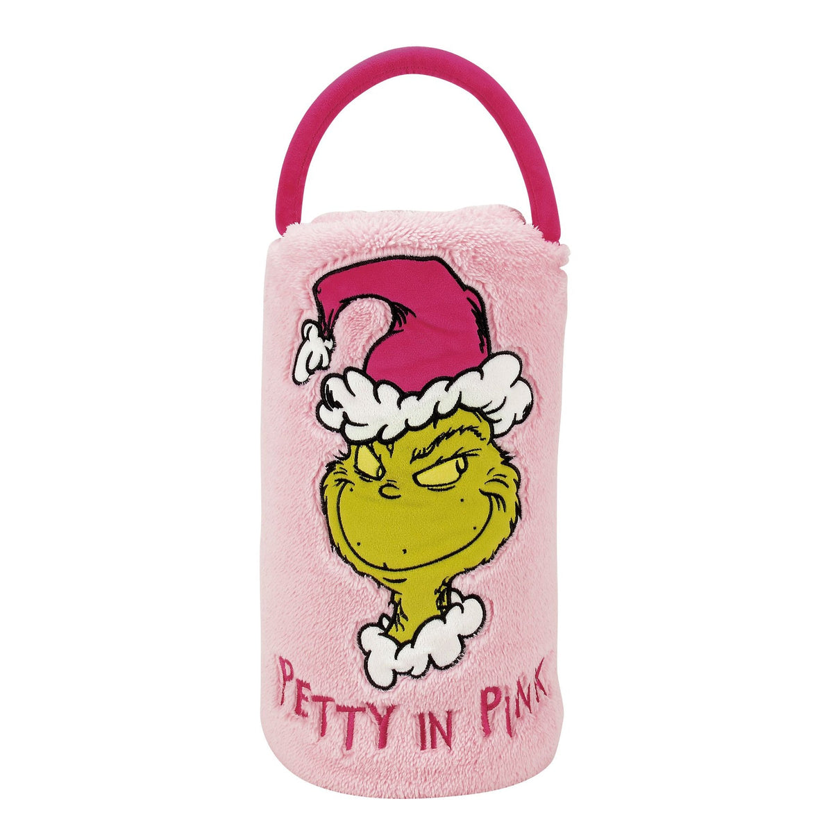 Grinch Petty In Pink SnowThrow | Department 56