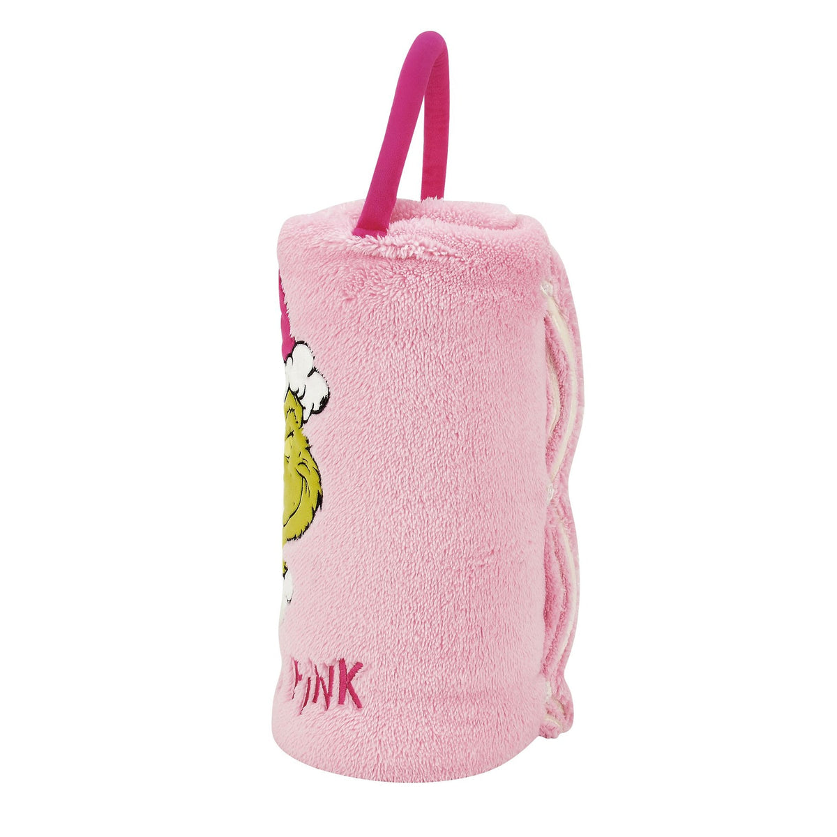 Grinch Petty In Pink SnowThrow | Department 56