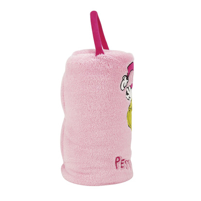 Grinch Petty In Pink SnowThrow | Department 56