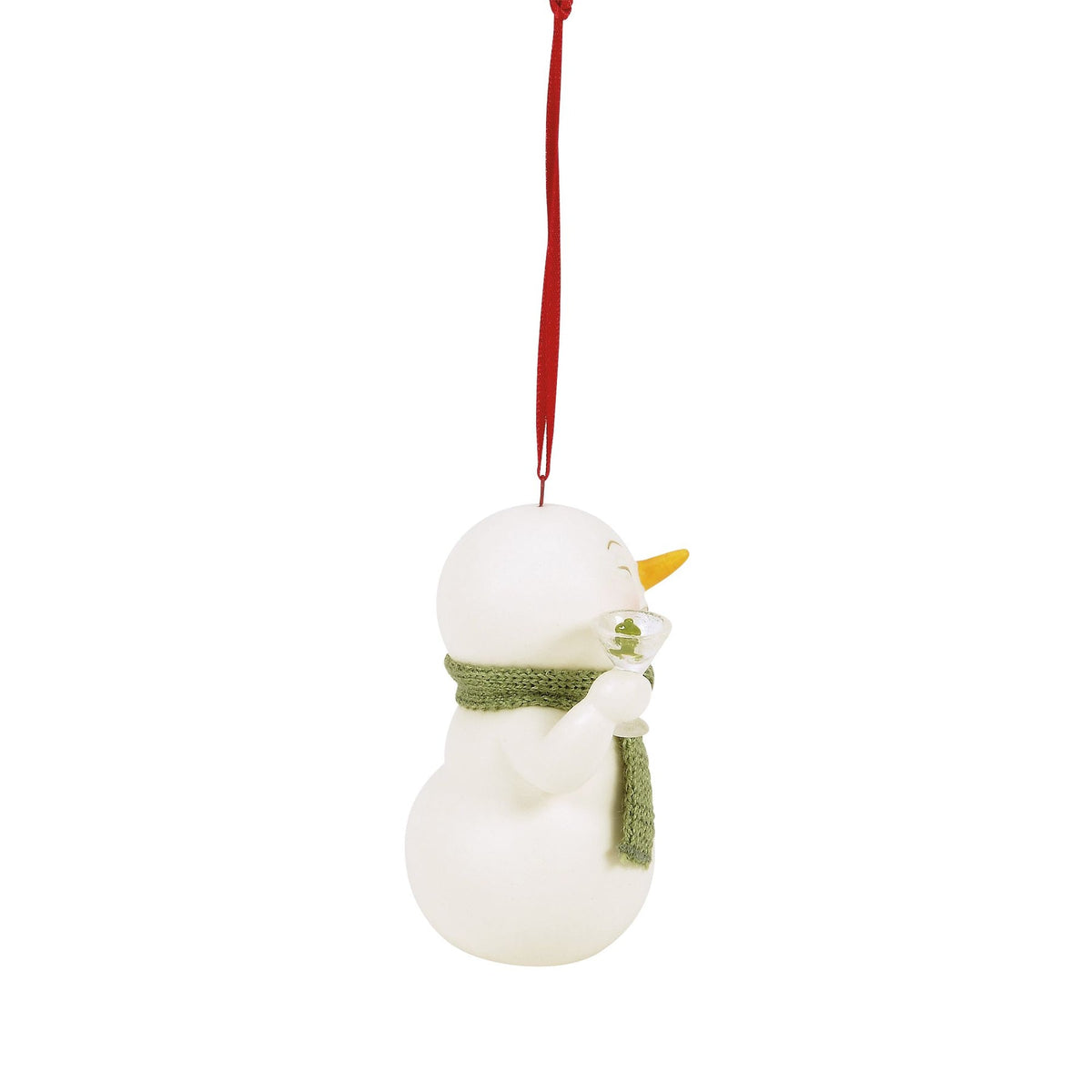 Drink Happy Thoughts ornament | Department 56