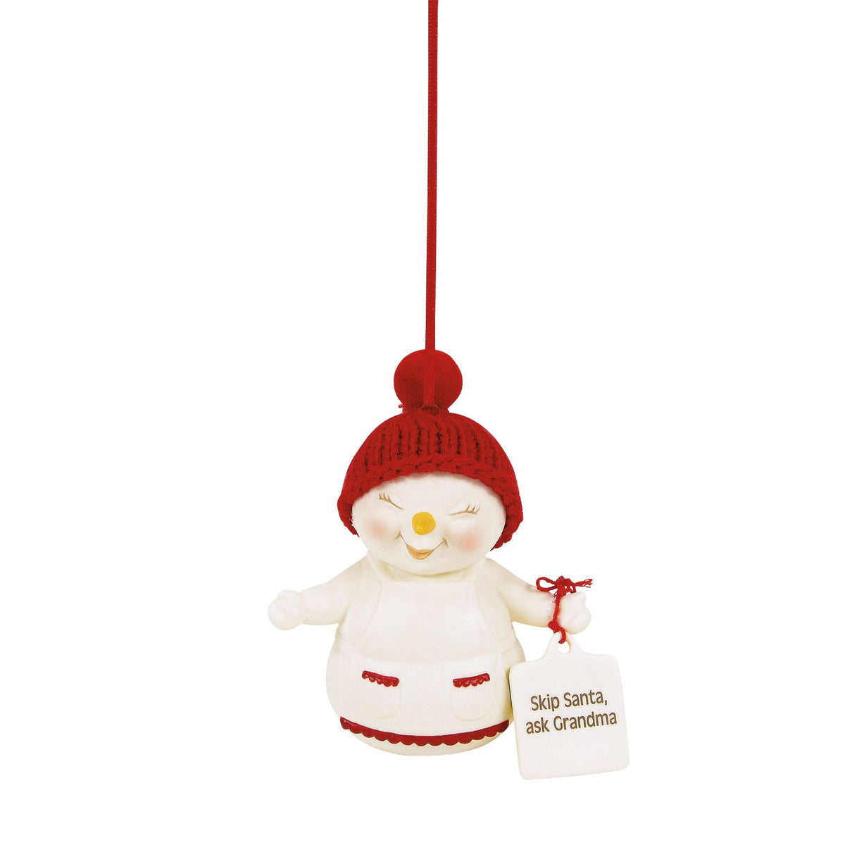 Skip Santa, Ask Grandma orn | Department 56