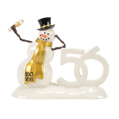 50th Lucky The Snowman 2026 | Department 56