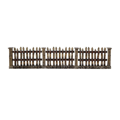 Village Line Fence S/7 | Department 56