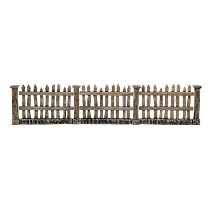 Village Line Fence S/7 | Department 56