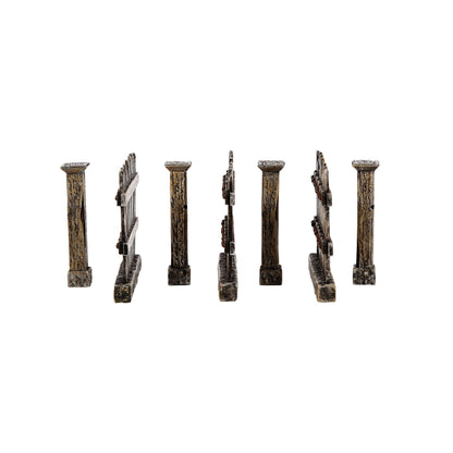 Village Line Fence S/7 | Department 56