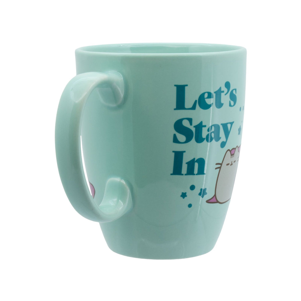 Pusheen Lets Stay In Mug | Department 56