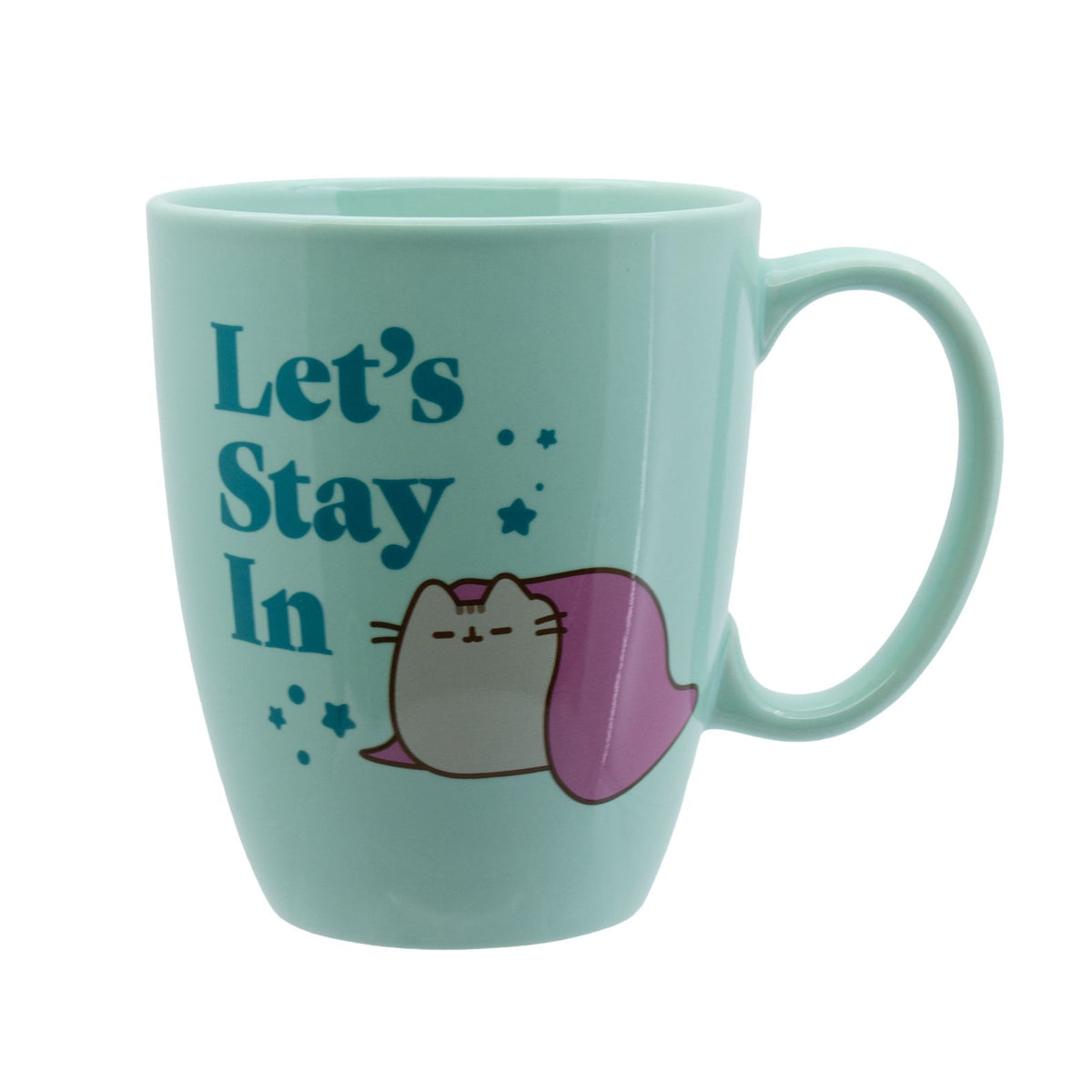 Pusheen Lets Stay In Mug | Department 56