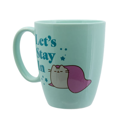 Pusheen Lets Stay In Mug | Department 56