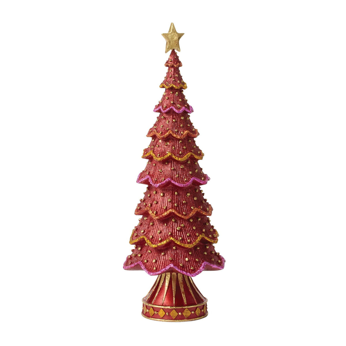 Star on Top Conetree Cherry | Department 56