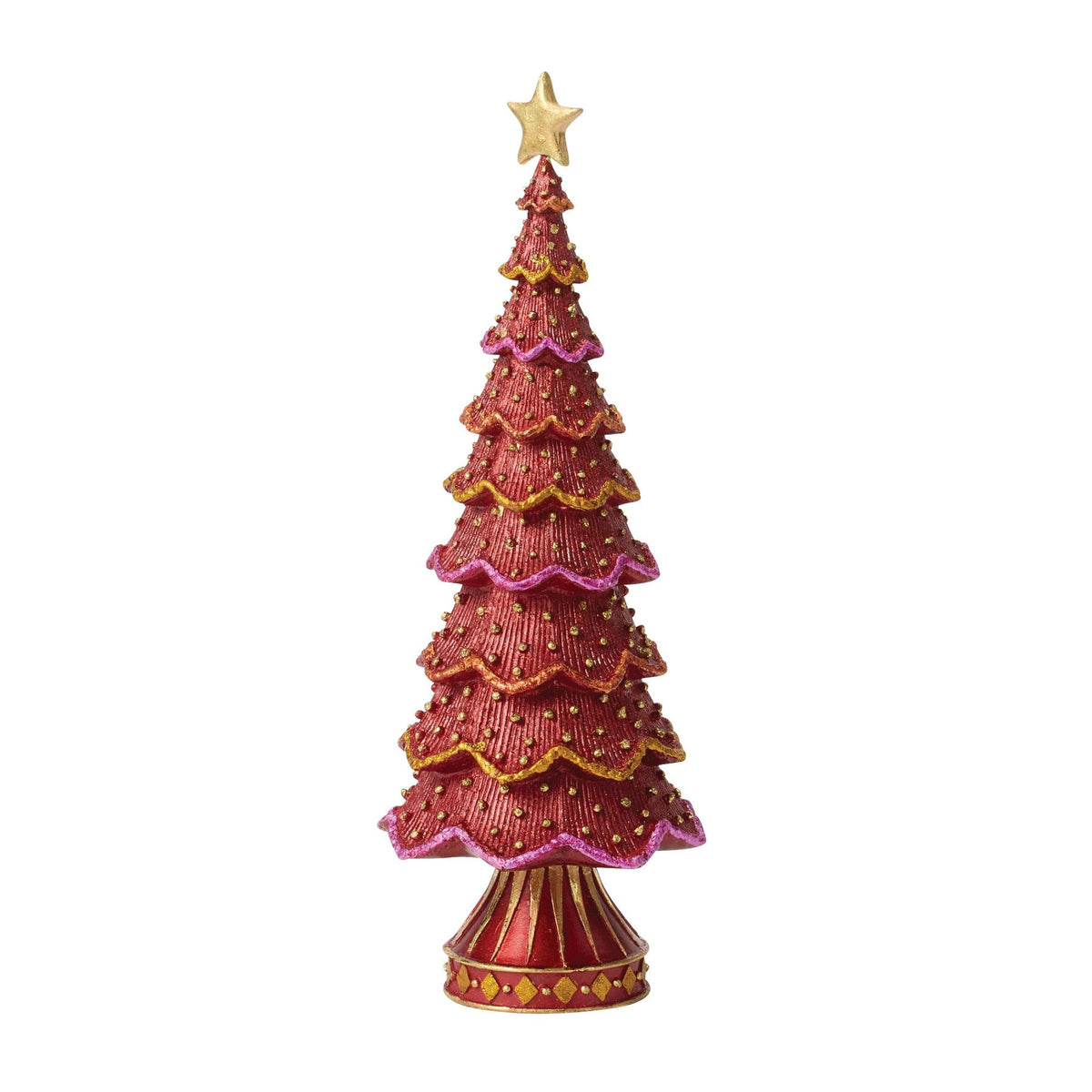 Star on Top Conetree Cherry | Department 56