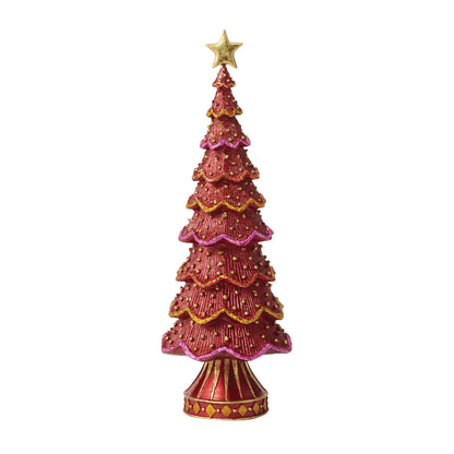 Star on Top Conetree Cherry | Department 56