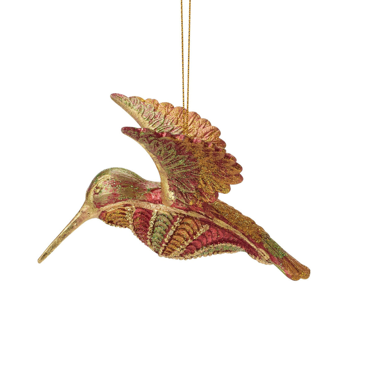 Swirly Hummingbird Red | Department 56