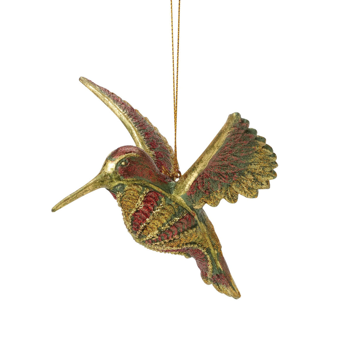 Swirly Hummingbird Green | Department 56