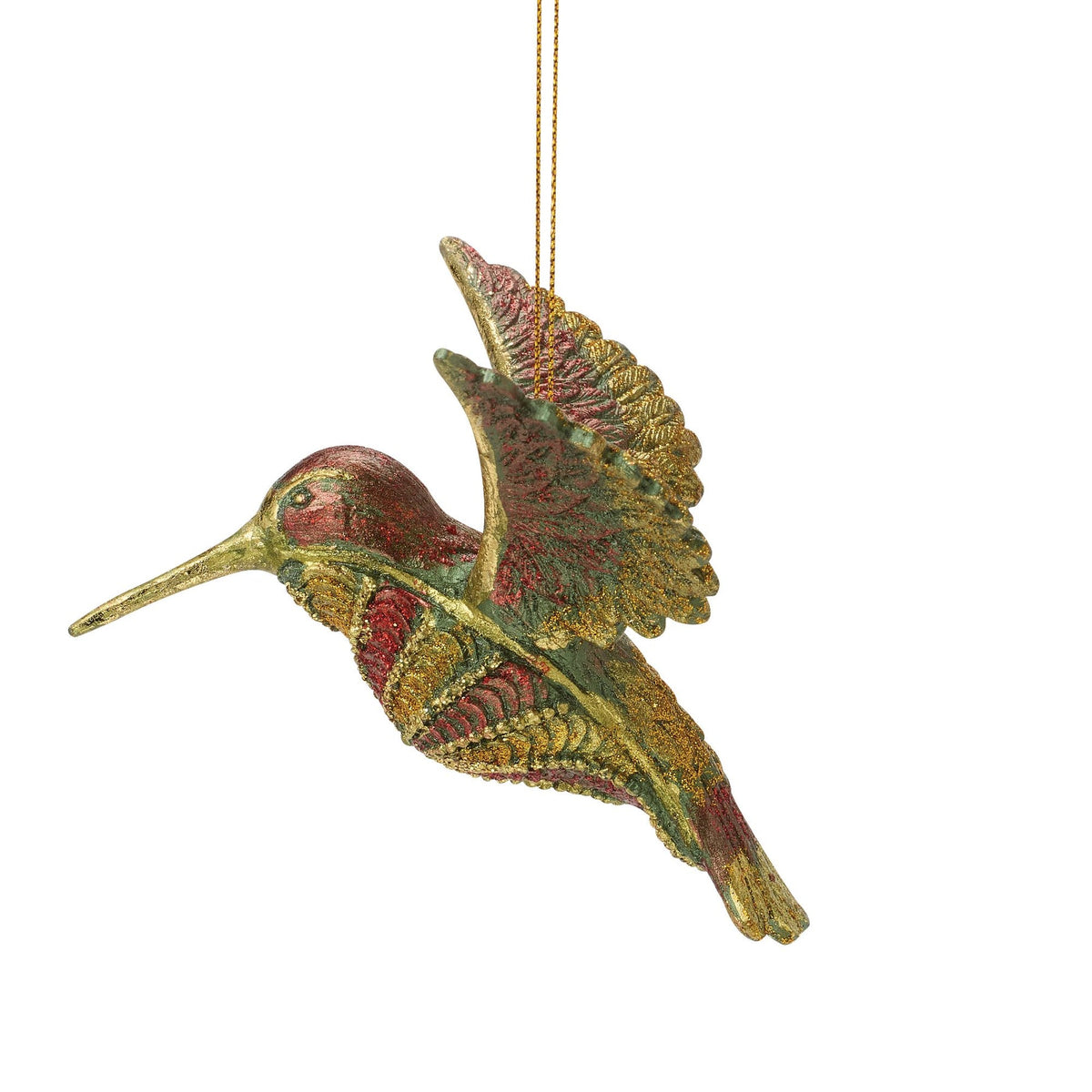 Swirly Hummingbird Green | Department 56