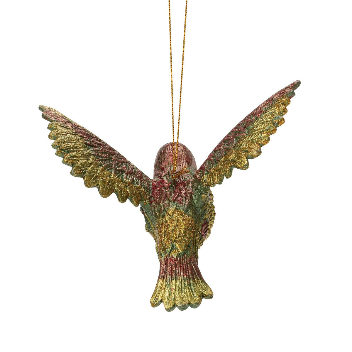 Swirly Hummingbird Green | Department 56