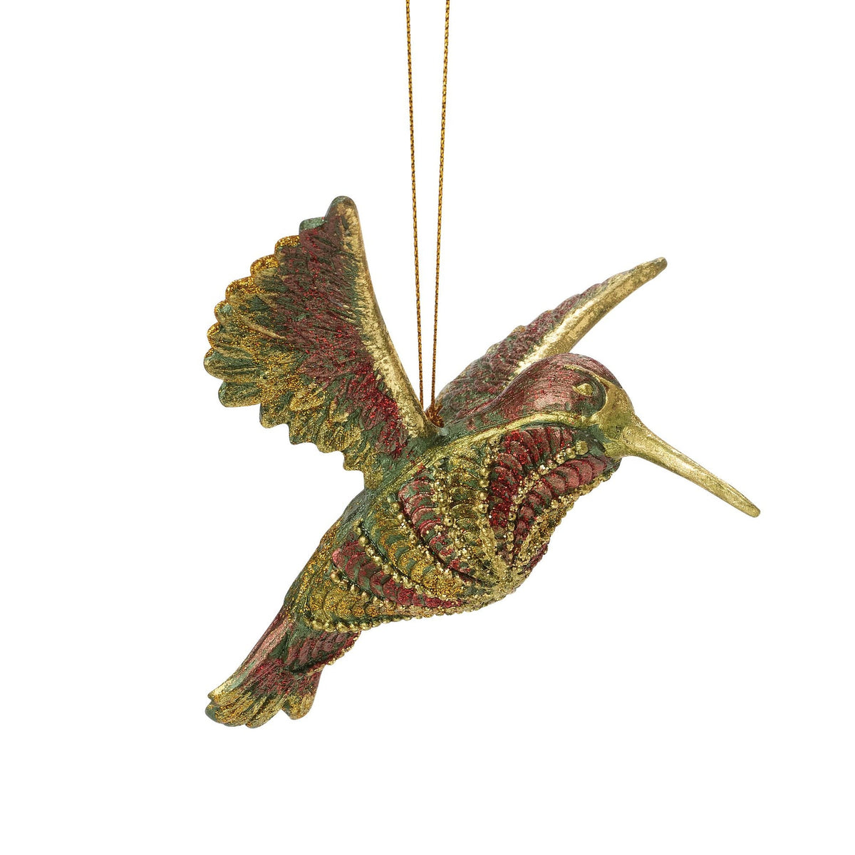 Swirly Hummingbird Green | Department 56