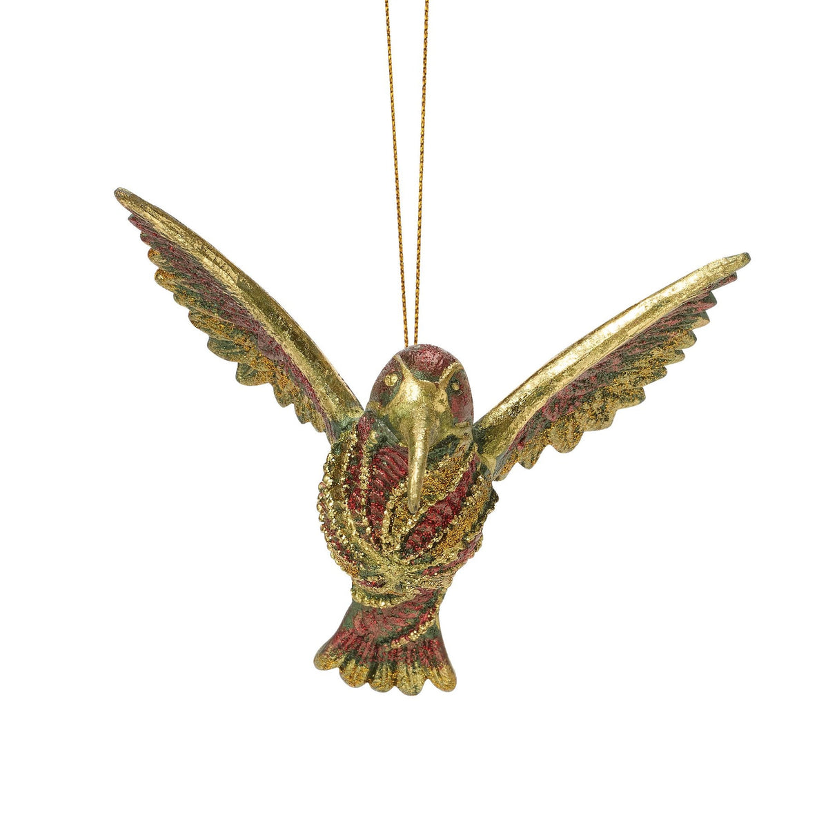Swirly Hummingbird Green | Department 56