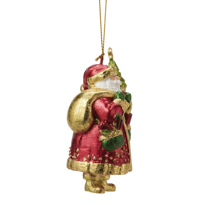 Santa Holding Tree Orn Red | Department 56