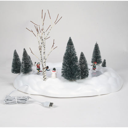 New Animated Skating Pond | Department 56