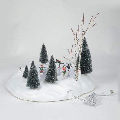 New Animated Skating Pond | Department 56