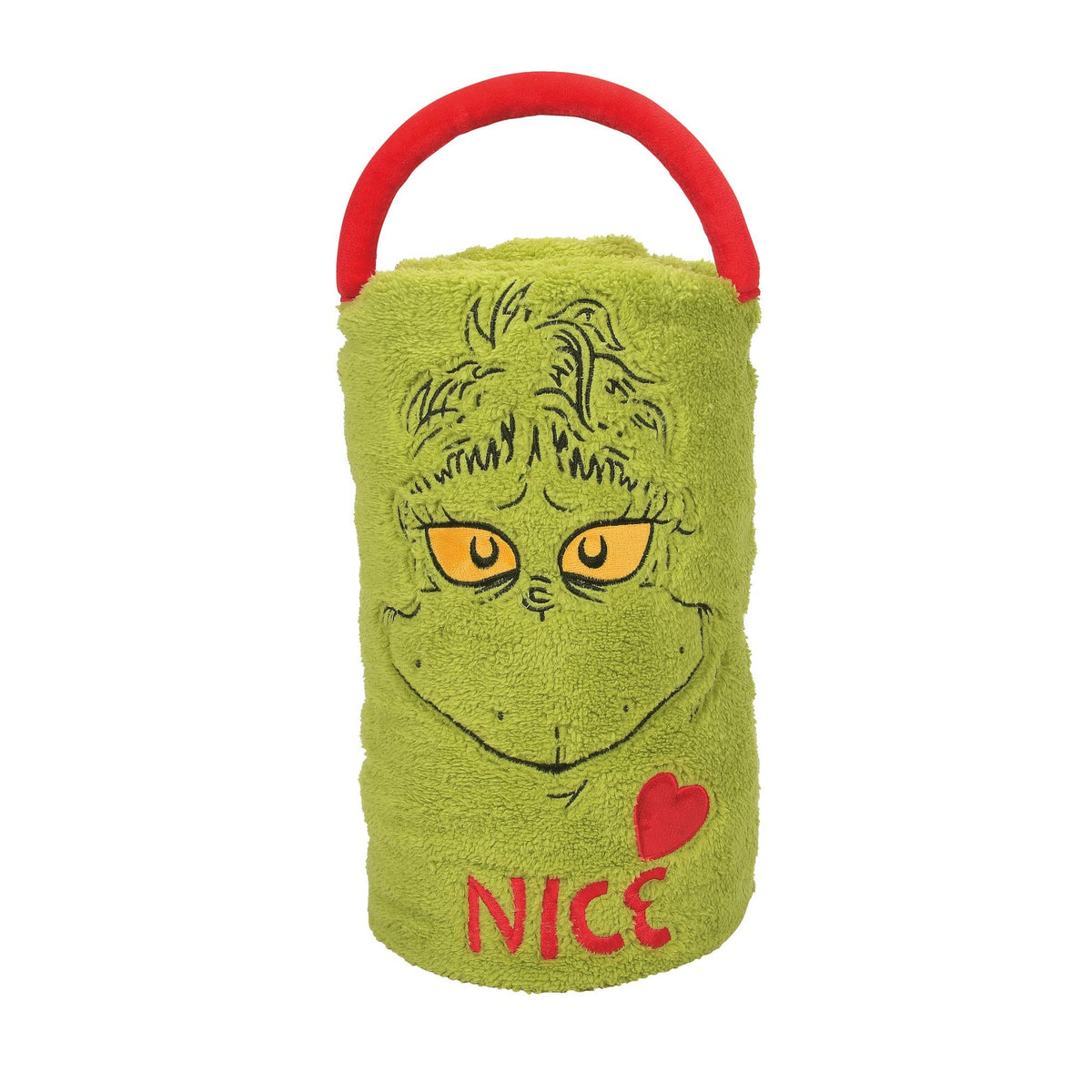 Naughty Nice Grinch SnowThrow | Department 56